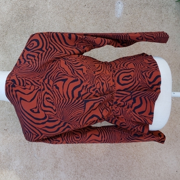 NWT Modcloth zebra print wrap camono cardigan - Picture 4 of 6